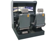 TYM-9型真車(chē)感受的汽車(chē)駕駛模擬器（三屏）